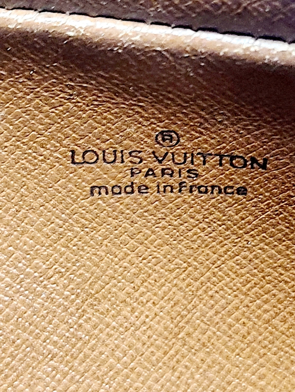 Vintage Louis Vuitton Leather Clutch Bag - Picture 5 of 8
